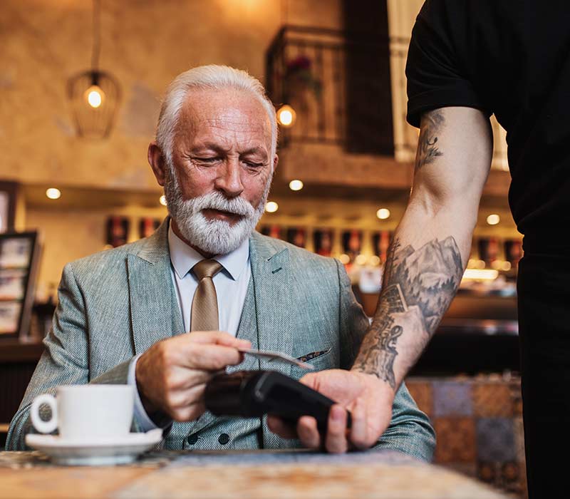 Take Contactless Payments In Shop